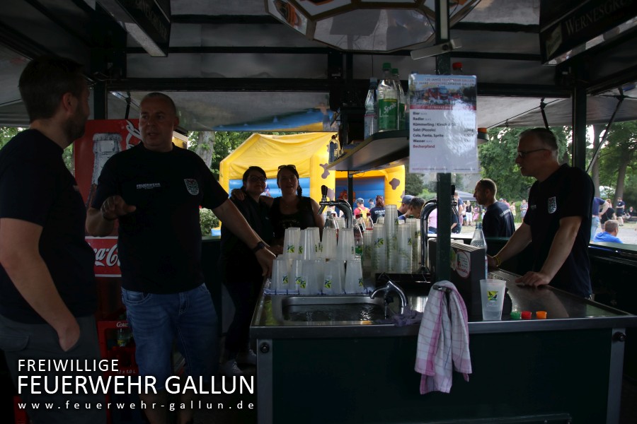 Feuerwehrfest zu unserem Jubiläum